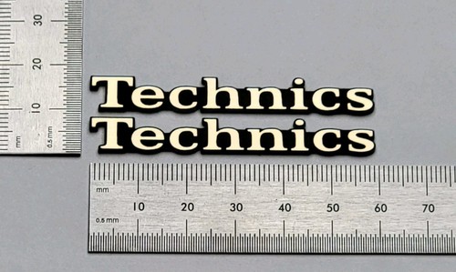 Technics speaker badge logo - badge,