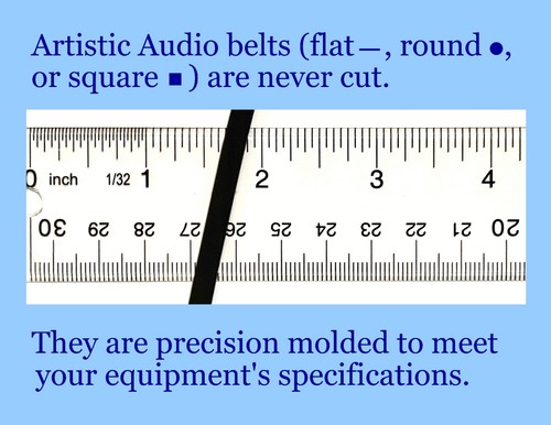 Brand new turntable belt - brand,