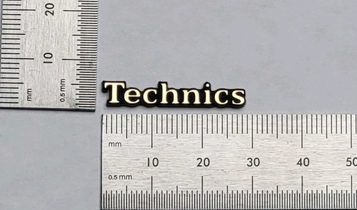 Technics speaker badge - speaker, logo