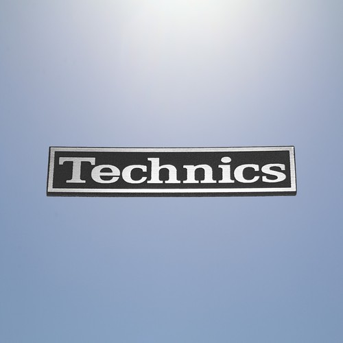 Technics 54x11mm badge emblem - 54x11mm,