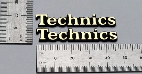 Technics speaker badge logo - speaker,